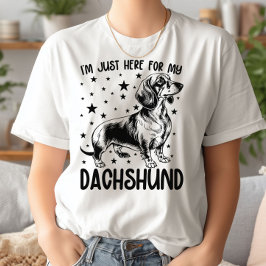 私は私のダシュント犬のダシュントおもしろいンのためにここに来た Tシャツ