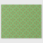 私は私のダックスフントを愛します ラッピングペーパー (フラット)