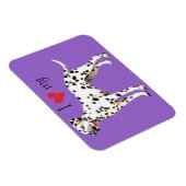 私は私のダルマチアを愛する マグネット (右側)