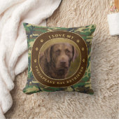 私は私のチェサピーク湾レトリエバーカンモピロー大好き クッション (ブランケット)