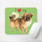 私は私のチベット語スパニエル犬 マウスパッド (マウス)