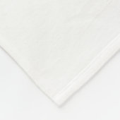 私は私のチャウチャウフローラドッグポートレート フリースブランケット (角)