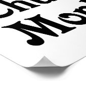 私は私のチュンキーモンキーが大好き ポスター (角)