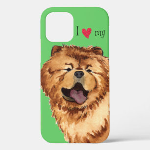 私は私のチョウが大好き iPhone 12ケース