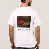 私は私のチョコレート実験室を愛します! Tシャツ (裏面)