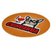 私は私のチワワが大好き カッティングボード (角)