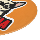 私は私のチワワが大好き カッティングボード (角)