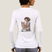 私は私のチワワが大好き トライブレンドTシャツ (背面)