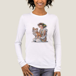 私は私のチワワが大好き トライブレンドTシャツ