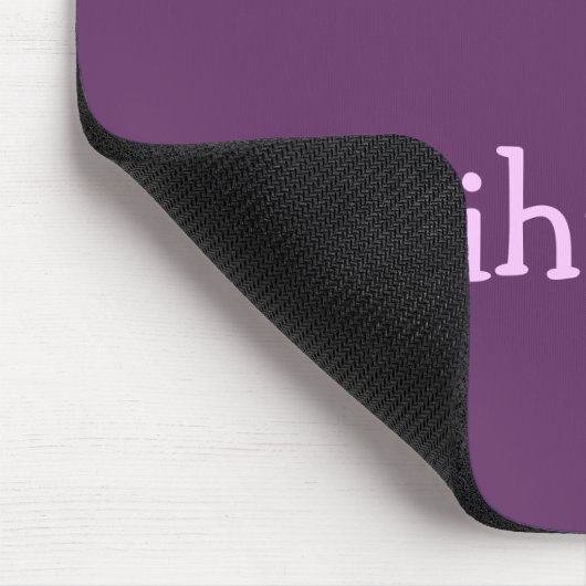 私は私のチワワが大好き マウスパッド (コーナー)