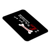 私は私のチワワが大好き マグネット (右側)