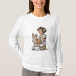 私は私のチワワが大好き Tシャツ
