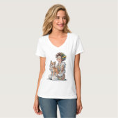 私は私のチワワが大好き Tシャツ (正面フル)