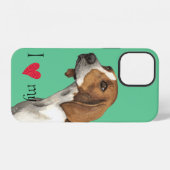 私は私のツリーングウォーカーが大好き iPhoneケース (裏面横)