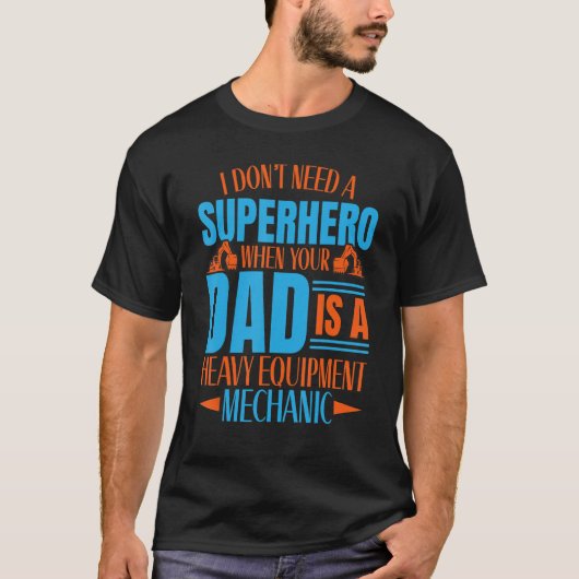 私は私のディガー建築ワーカービークルを運転している Tシャツ (正面)