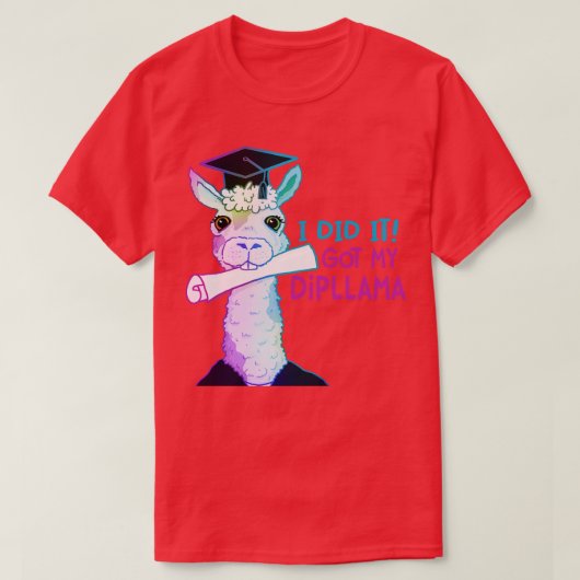 私は私のディプラ得マでやった Tシャツ (デザイン正面)