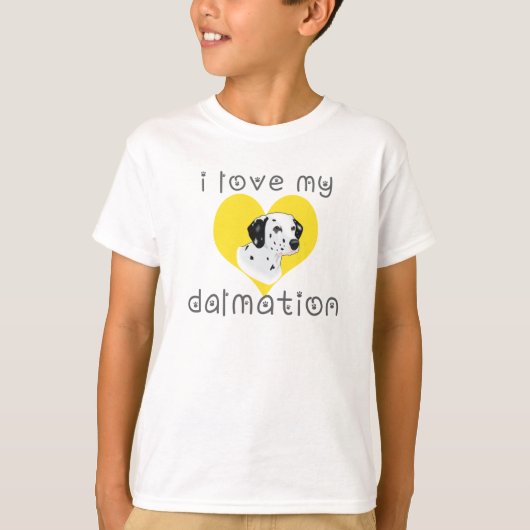 私は私のデイジーを愛する Tシャツ (正面)