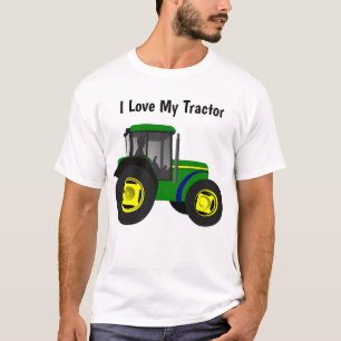 私は私のトラクターを愛します Tシャツ