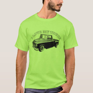 私は私のトラックを愛します Tシャツ