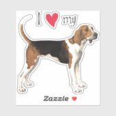 私は私のトレイングのウォーカーコンハウンドのビニールのシール シール (シート)