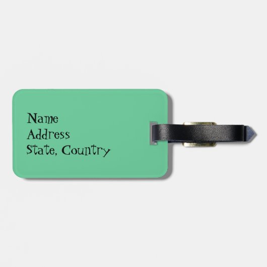 私は私のトレイング・ウォーカーが大好き ラゲッジタグ (裏面横)