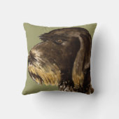 私は私のドイツのWirehairedポインターを愛します クッション (裏面)