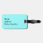 私は私のドイツShorthairedポインターを愛します ラゲッジタグ (裏面横)