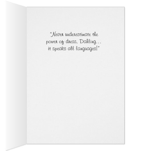 私は私のドレスを話す…すべての話言語を行う (内側 (右))