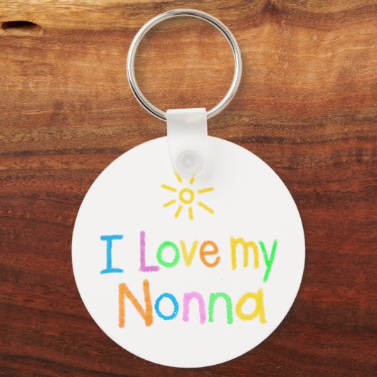 私は私のノナを愛している キーホルダー (正面)