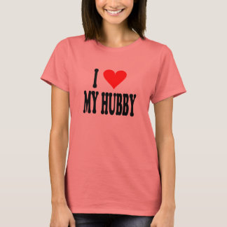 私は私のハビーが大好き Tシャツ