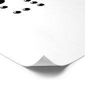 私は私のハートで見る – 盲目点字 ポスター (角)