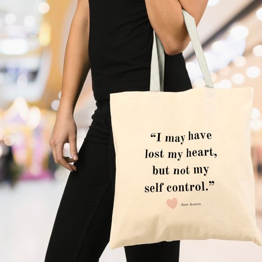 私は私のハート失った引用文を持っている トートバッグ