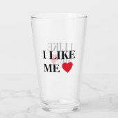 私は私のハート タンブラーグラス (裏面)