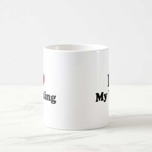 私は私のバイキングコーヒーマグが大好き コーヒーマグカップ (中央)