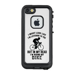 私は私のバイクTシャツに乗って頭を持っている LifeProof FRÄ’ iPhone SE/5/5sケース
