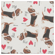 私は私のバスセットハウンドが大好き