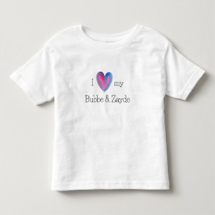私は私のバブとザイドTシャツが大好き トドラーTシャツ