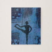 私は私のバランスのヨガの女の子を保ちます ジグソーパズル (縦)