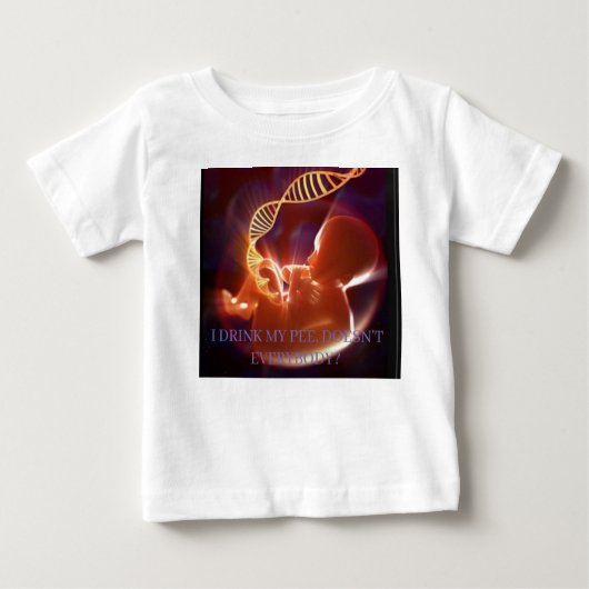 私は私のパイを飲むだろう、みんな? ベビーTシャツ (正面)