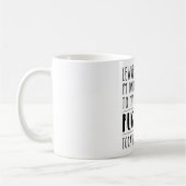 私は私のパグにだけ今日襲います話しています コーヒーマグカップ (左)