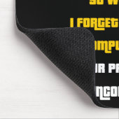 私は私のパスワードを変えました マウスパッド (コーナー)