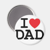 私は私のパパが大好き！ マグネット (正面/裏面)