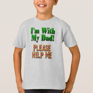 私は私のパパと…お願救済い Tシャツ