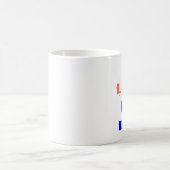 私は私のパパのマグを愛します コーヒーマグカップ (中央)