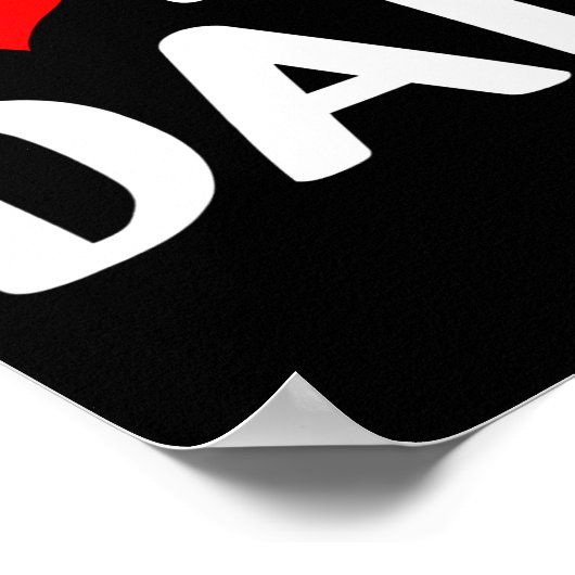 私は私のパパの父おもしろい父と#;パパのための日の贈り物が大好き ポスター (角)