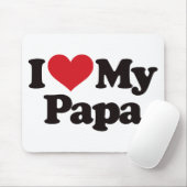 私は私のパパを愛します マウスパッド (マウス)