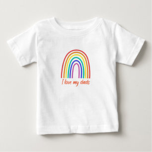 私は私のパパベビー ベビーTシャツ