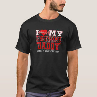 私は私のパパ素晴らしとYesが大好き買これを Tシャツ