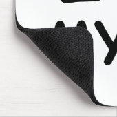 私は私のパンダを愛します マウスパッド (コーナー)