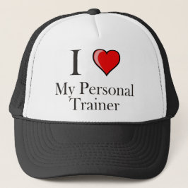 私は私のパーソナルトレーナーを愛します キャップ